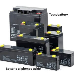 batterie al piombo acido sigillate di varie grandezze dette VRLA