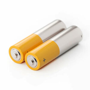 batterie alcaline colore giallo-argento